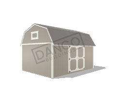 Economy Wood Lofted Barn 12x16