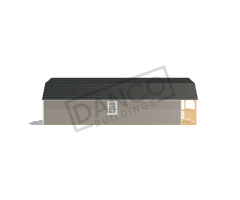 Wraparound Porch Lofted Barn Cabin 16x40 - Image 4