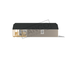 Wraparound Porch Lofted Barn Cabin 16x40 - Image 3