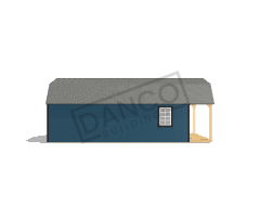 Lofted Barn Cabin 12x28 - Image 4