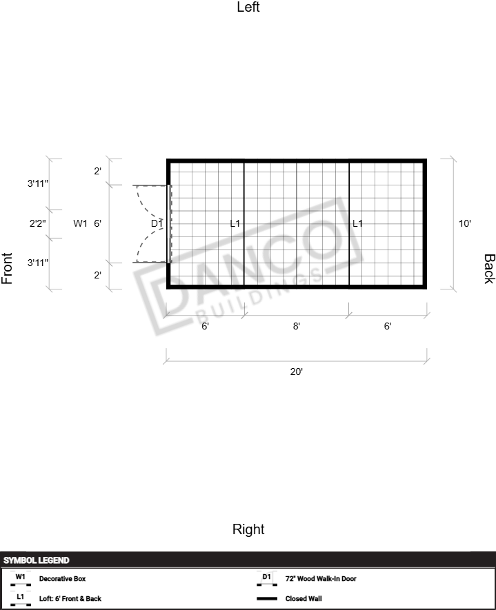 Lofted Barn 10x20 - Image 2