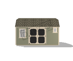 Side Lofted Barn 10x16 - Image 3