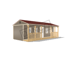 Side Porch Cabin 14x28