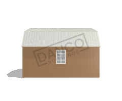 Corner Porch Lofted Barn Cabin 12x16 - Image 4