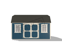 Side Lofted Barn 10x16 - Image 3