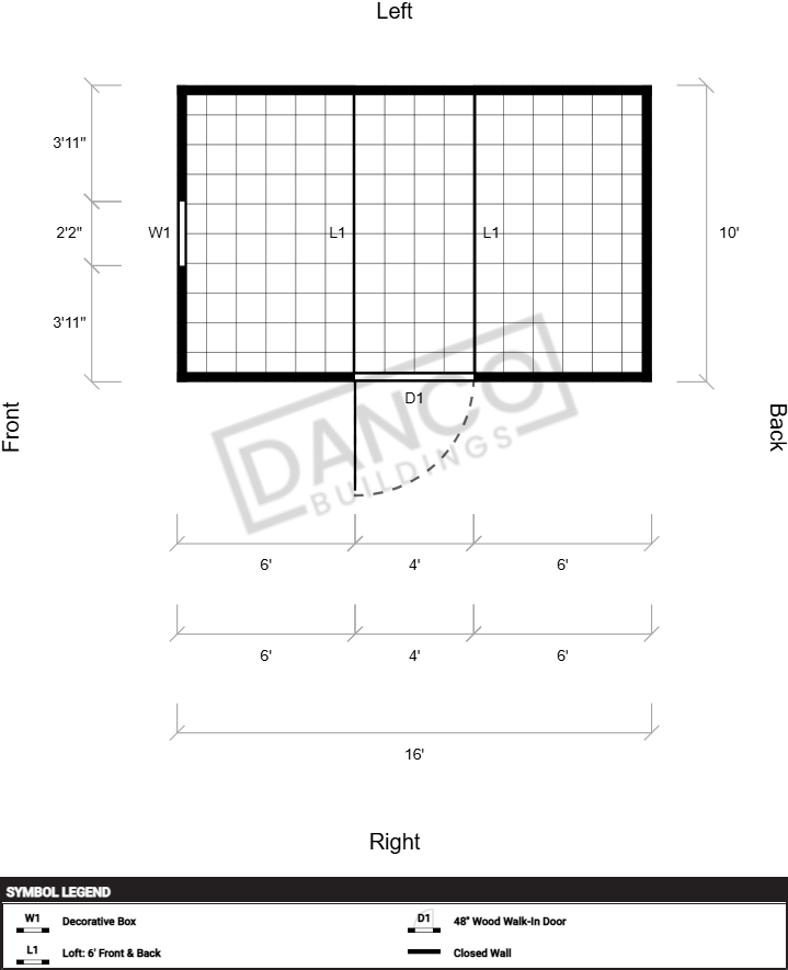 Lofted Barn 10x16 - Image 2