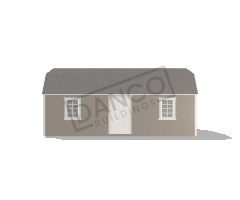 Side Lofted Barn 12x24 - Image 3