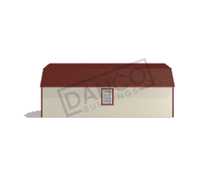 Lofted Barn Garage 14x28 - Image 4