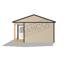Corner Porch Cabin 16x32 - Image 5