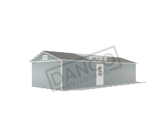 Dormer Shed 16x40