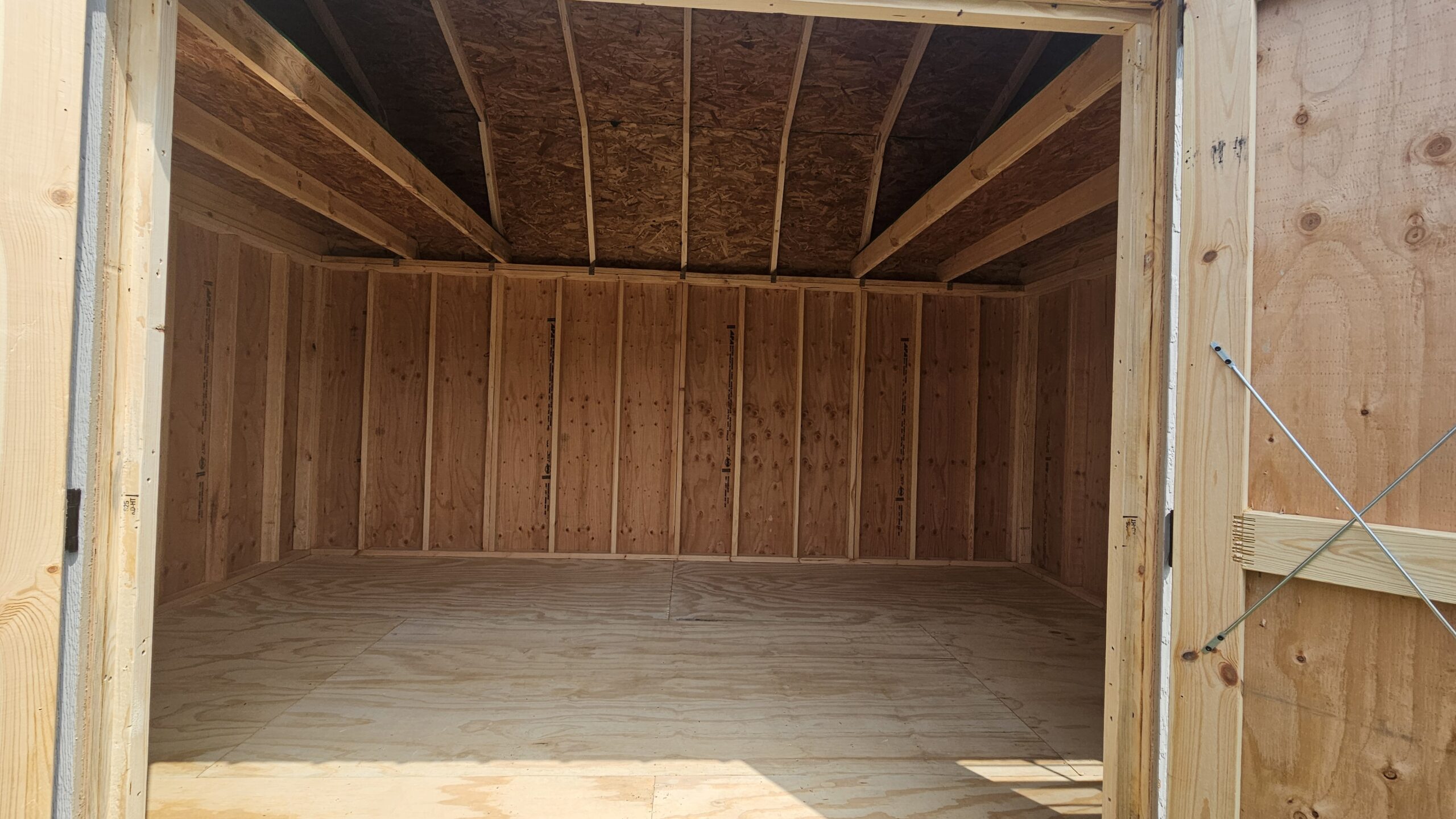 Side Lofted Barn 10x16 - Image 3