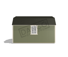 Side Lofted Barn 10x16 - Image 4