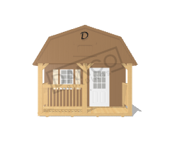 Lofted Barn Cabin 12x16 - Image 6