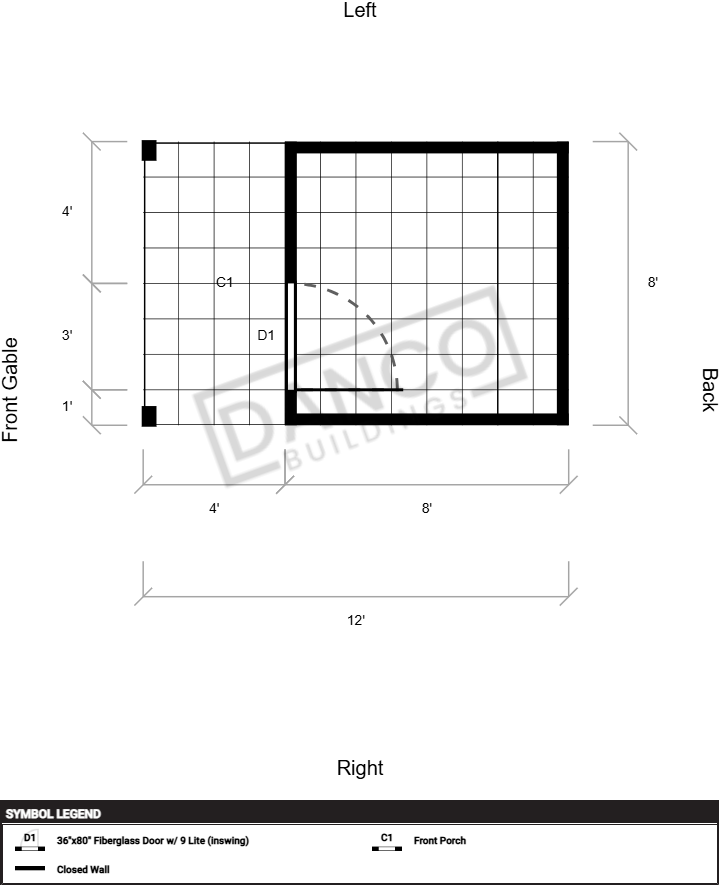 Standard Cabin 8x12 - Image 2