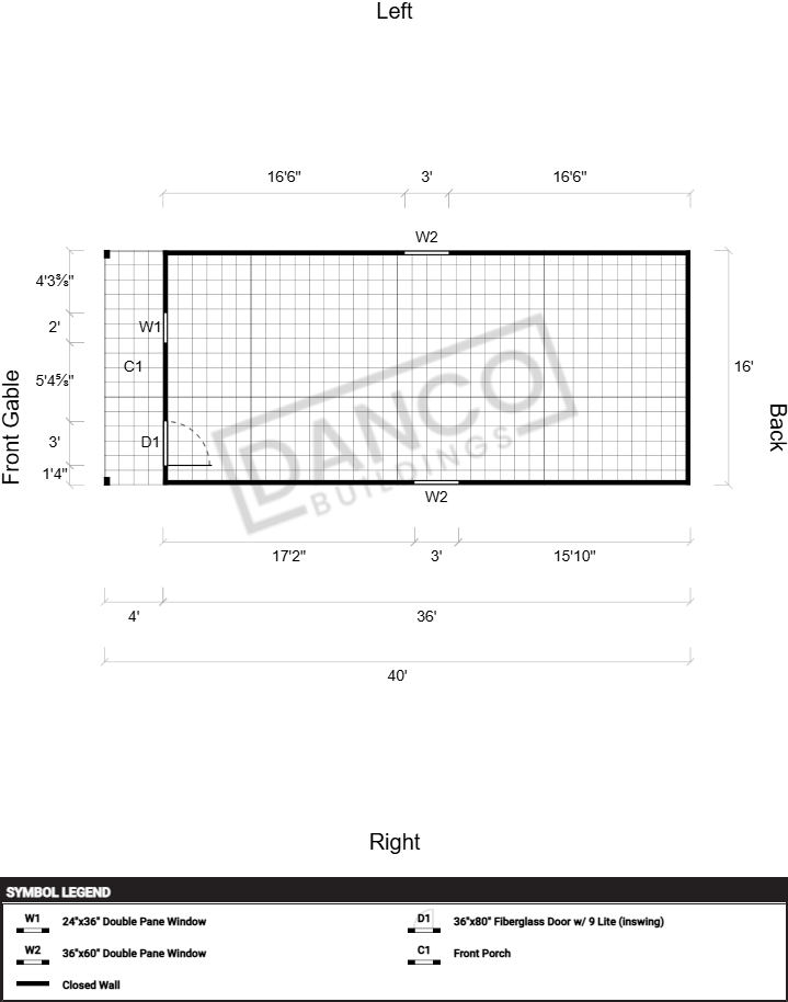Standard Cabin 16x40 - Image 2