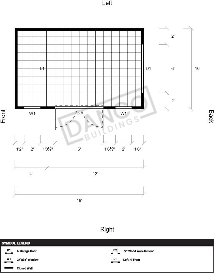 Garden Shed 10x16 - Image 2