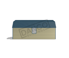 Extra Economy Lofted Barn 12x24 - Image 4