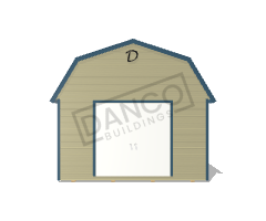 Extra Economy Lofted Barn 12x24 - Image 6