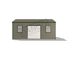 Extra Economy Metal Garden Shed 12x20/ 260369 - Image 3