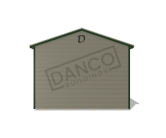 Extra Economy Metal Garden Shed 12x20/ 260369 - Image 6