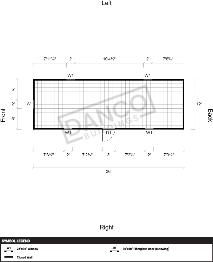 Garden Shed 12x36 - Image 2