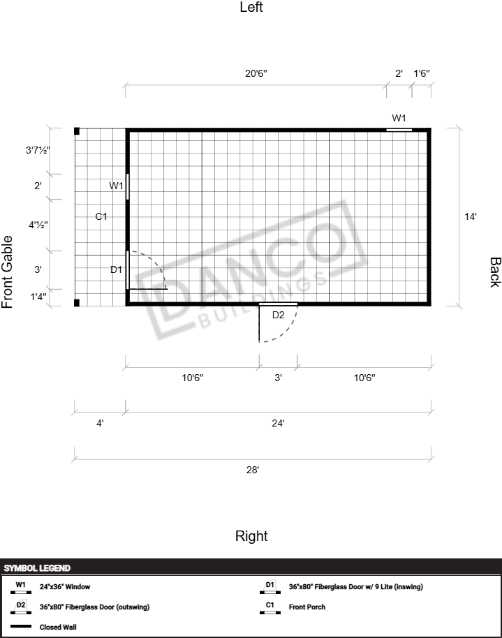 Standard Cabin 14x28 - Image 2