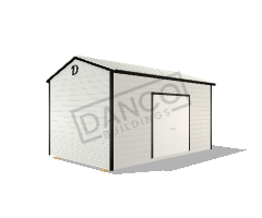Extra Economy Metal Garden Shed 10x16