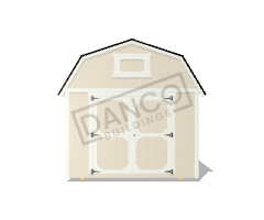 Economy Wood Lofted Barn 10x12 - Image 6