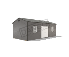 Extra Economy Metal Garden Shed 12x24