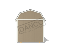 Economy Wood Lofted Barn 8x12 - Image 6