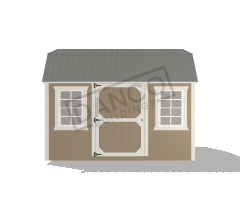 Economy Wood Lofted Barn 8x12 - Image 3