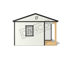 Corner Porch Cabin 14x24 - Image 6
