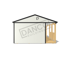 Side Porch Cabin 16x32 - Image 6