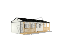 Side Porch Cabin 16x32