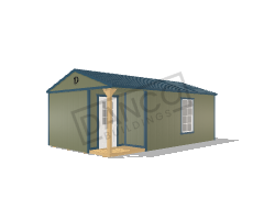 Corner Porch Cabin 14x24