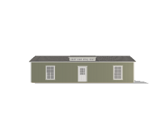 Dormer Shed 16x40 - Image 2