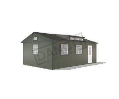 Dormer Shed 16x24