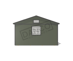 Dormer Shed 16x24 - Image 6