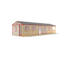 Side Porch Cabin 14x44