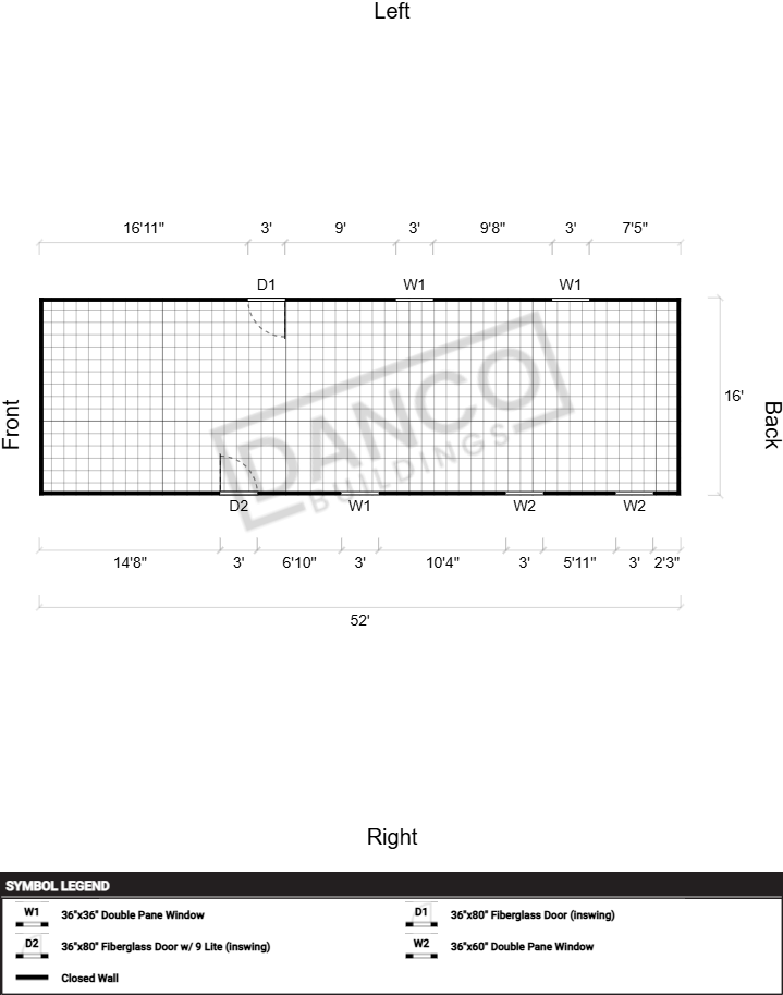 Garden Shed 16x52 - Image 2