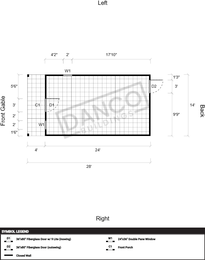 Standard Cabin 14x28 - Image 2