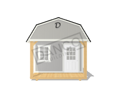 Lofted Barn Cabin 10x12 - Image 6