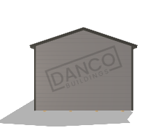 Extra Economy Metal Garden Shed 12x24 - Image 5