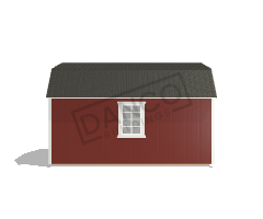 Corner Porch Lofted Barn Cabin 10x16 - Image 4