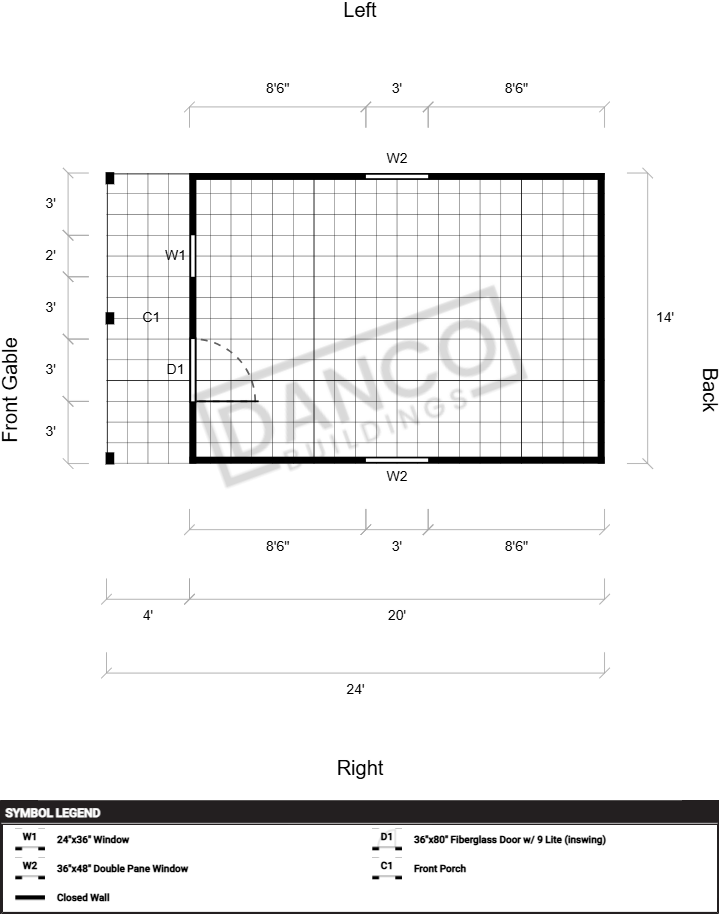 Standard Cabin 14x24 - Image 2