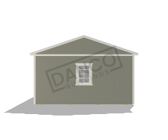 Center Side Porch Cabin 16x32 - Image 5