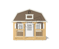 Lofted Barn Cabin 12x36 - Image 6